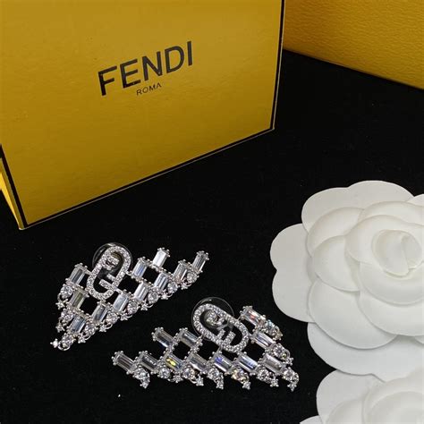 fendi replica earrings|vintage fendi earrings.